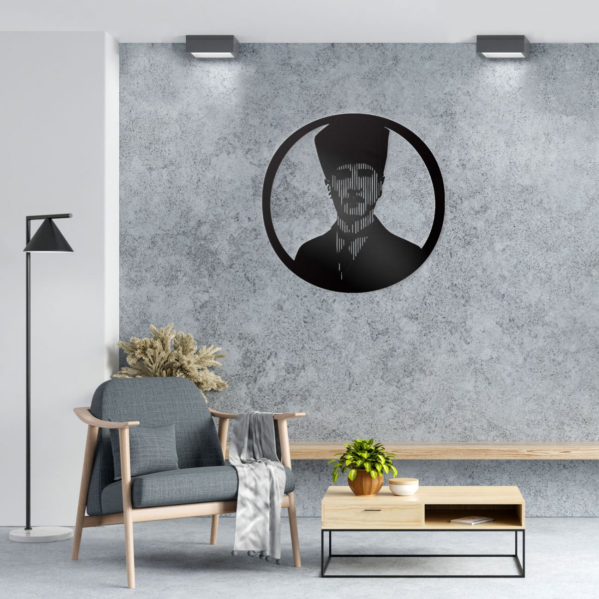Atatrk Metal Tablo