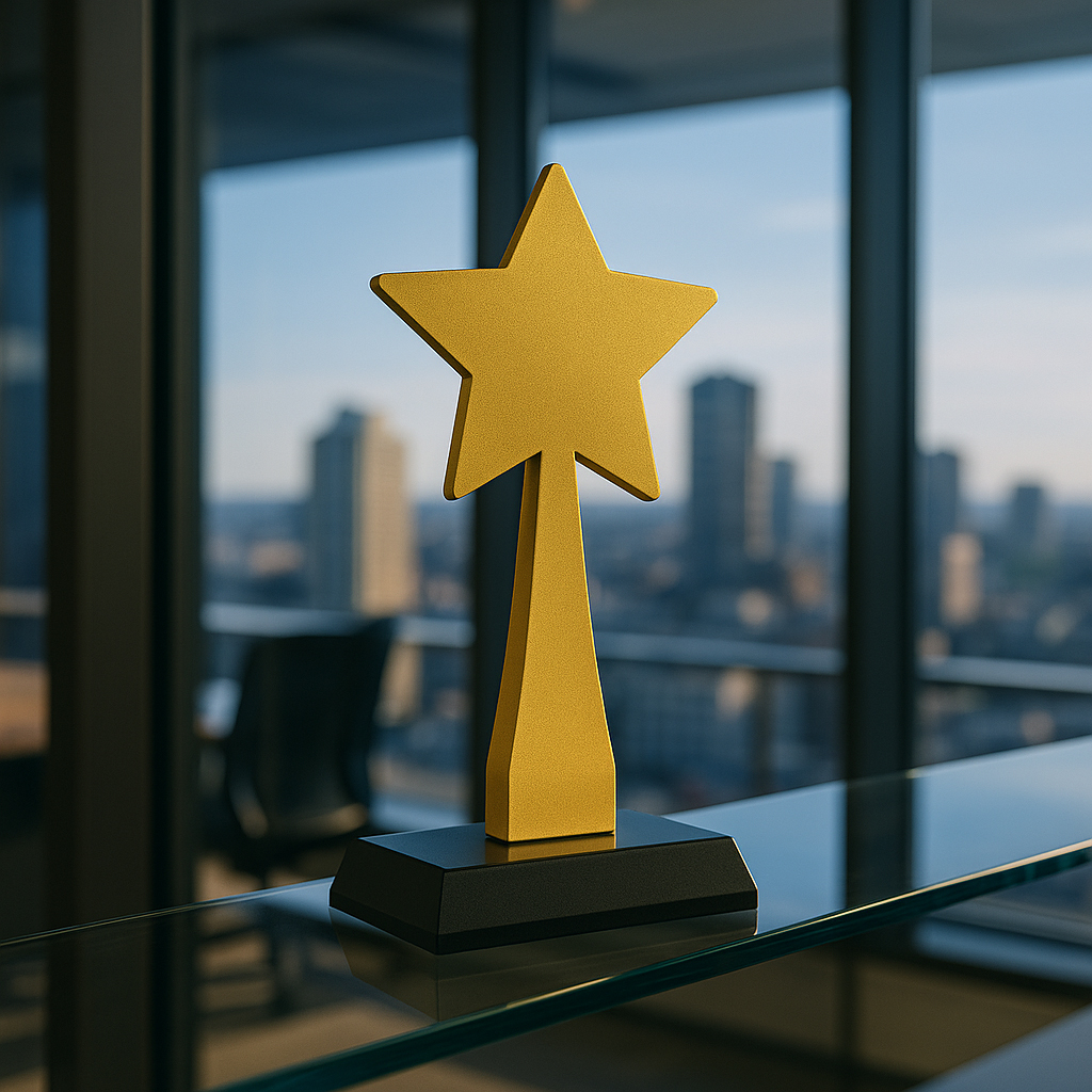Star zel Kesim Metal Plaket