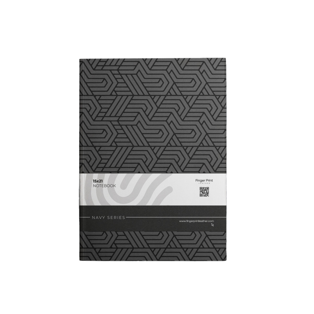 Finger Print Navy Series Defter
