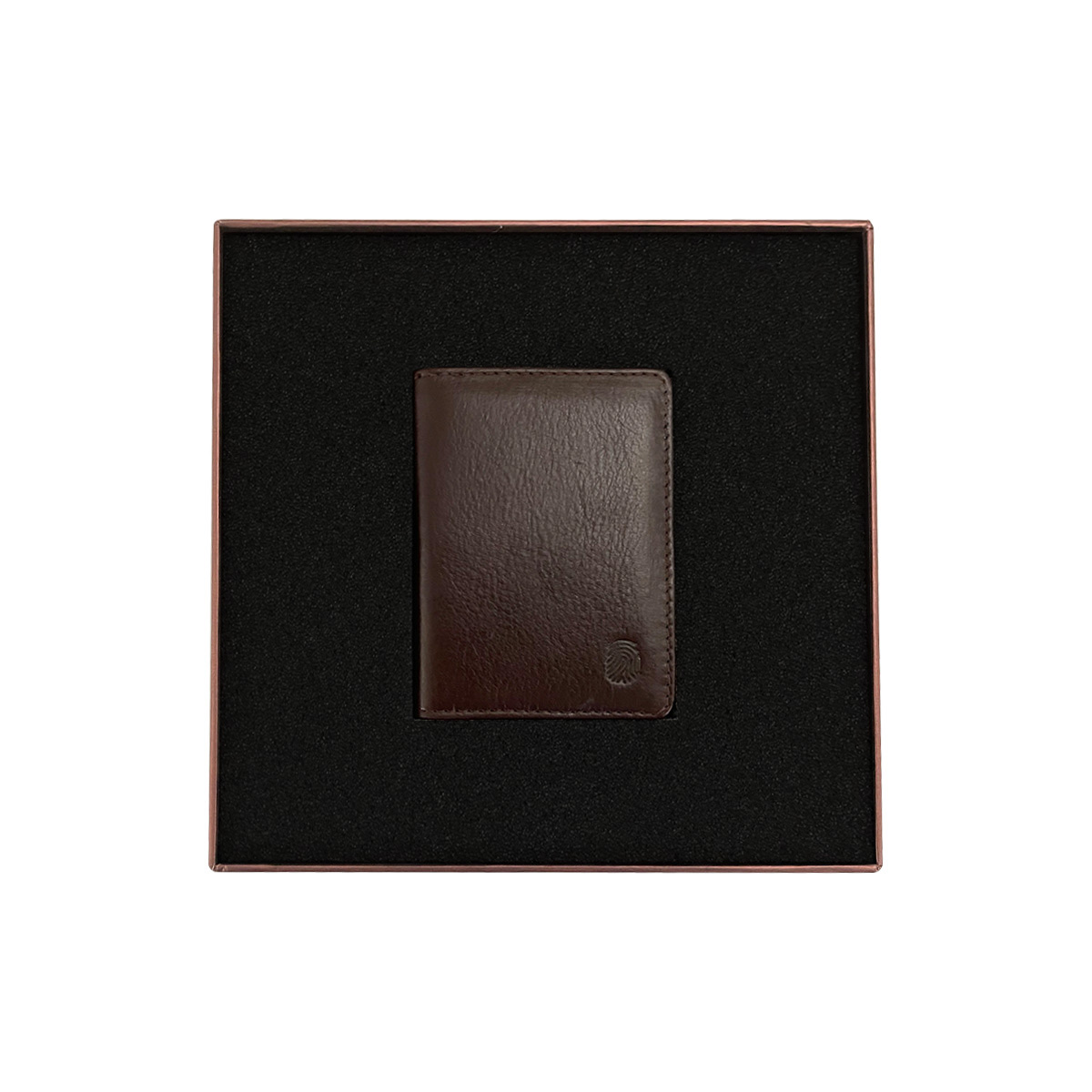 Finger Print Deri Koyu Kahve Czdan FD-7539