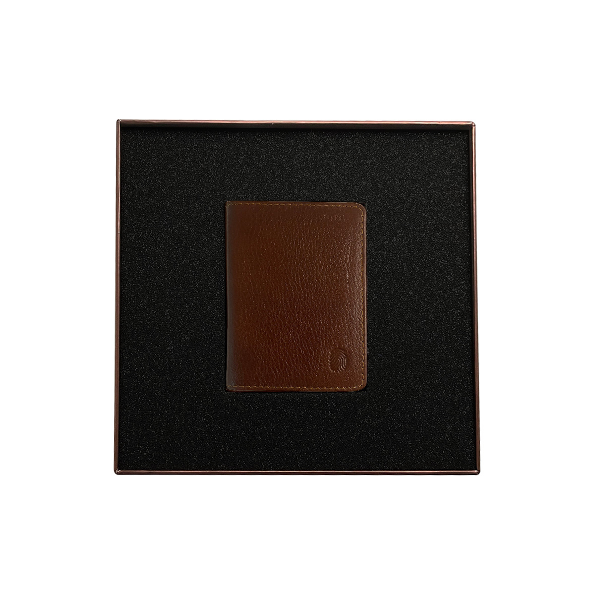 Finger Print Deri Ak Kahve Czdan FD-7539