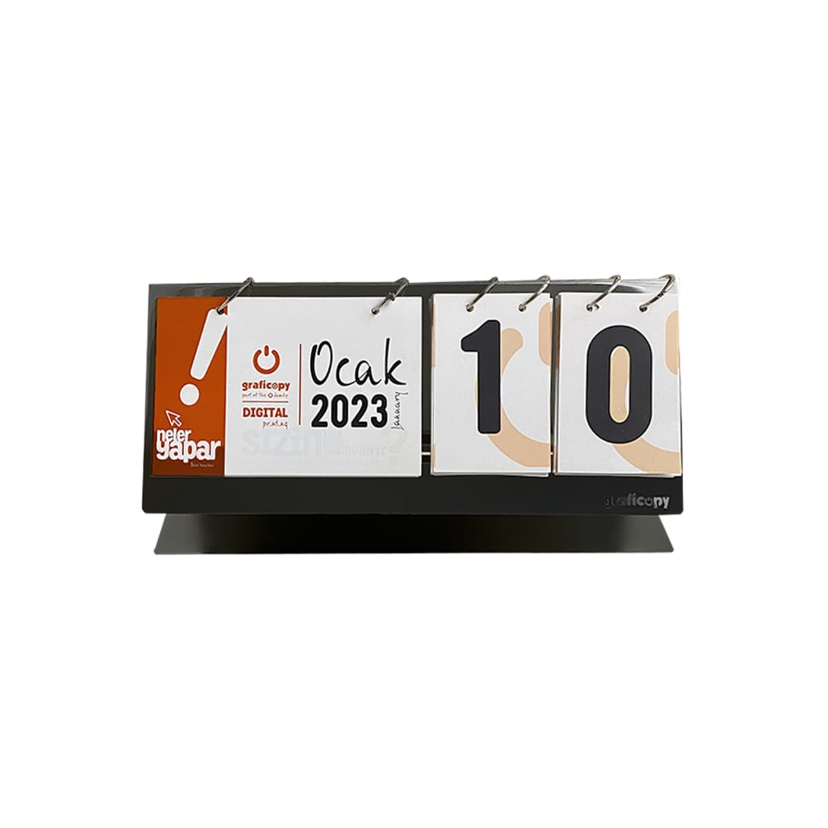zel Kesim Metal Takvim MT- 5042