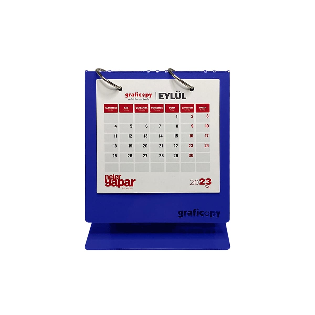 zel Kesim Metal Takvim MT- 5045