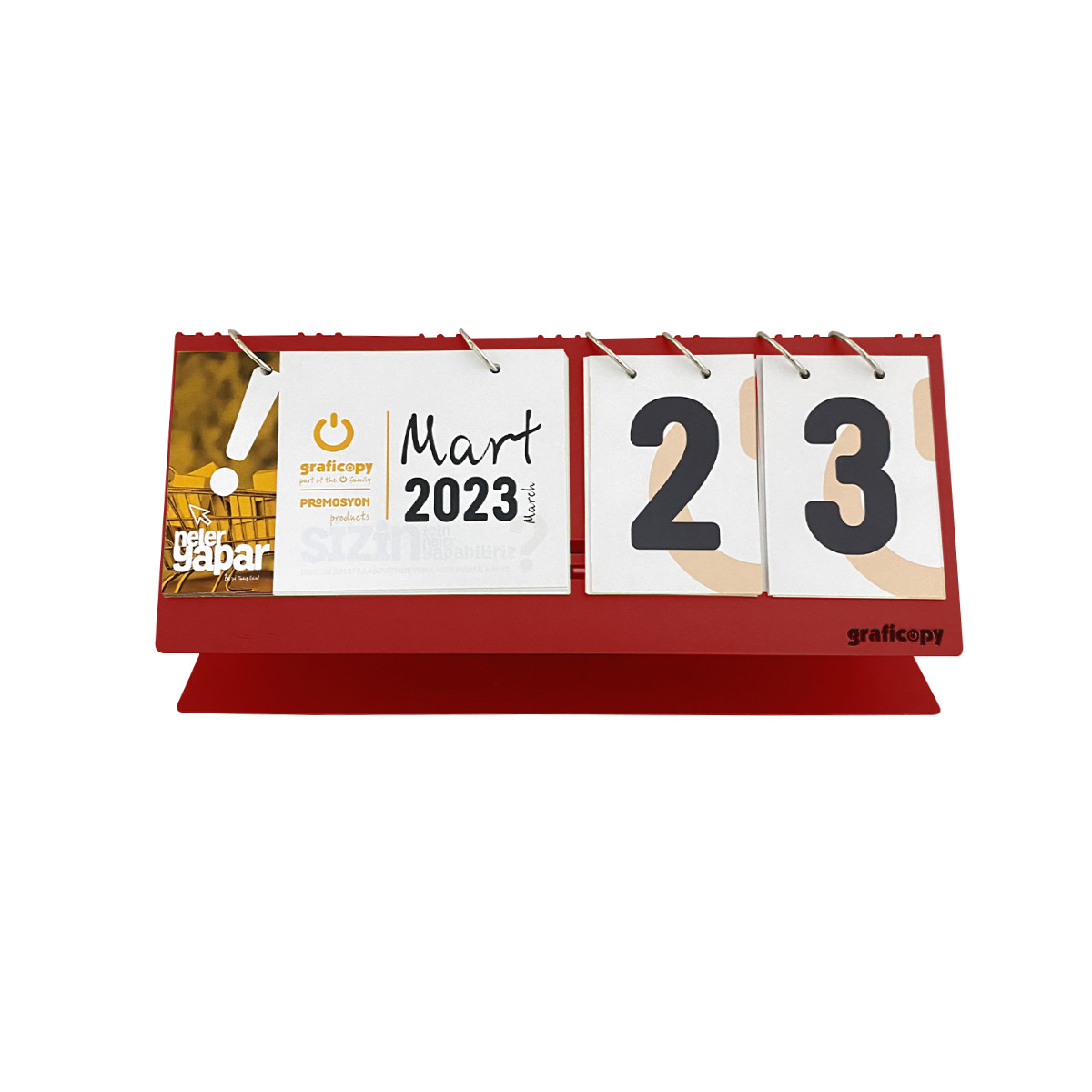 zel Kesim Metal Takvim MT- 5042