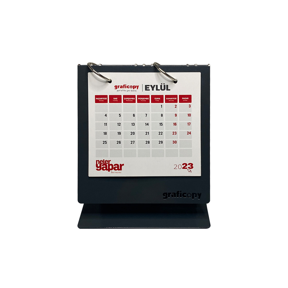 zel Kesim Metal Takvim MT- 5044