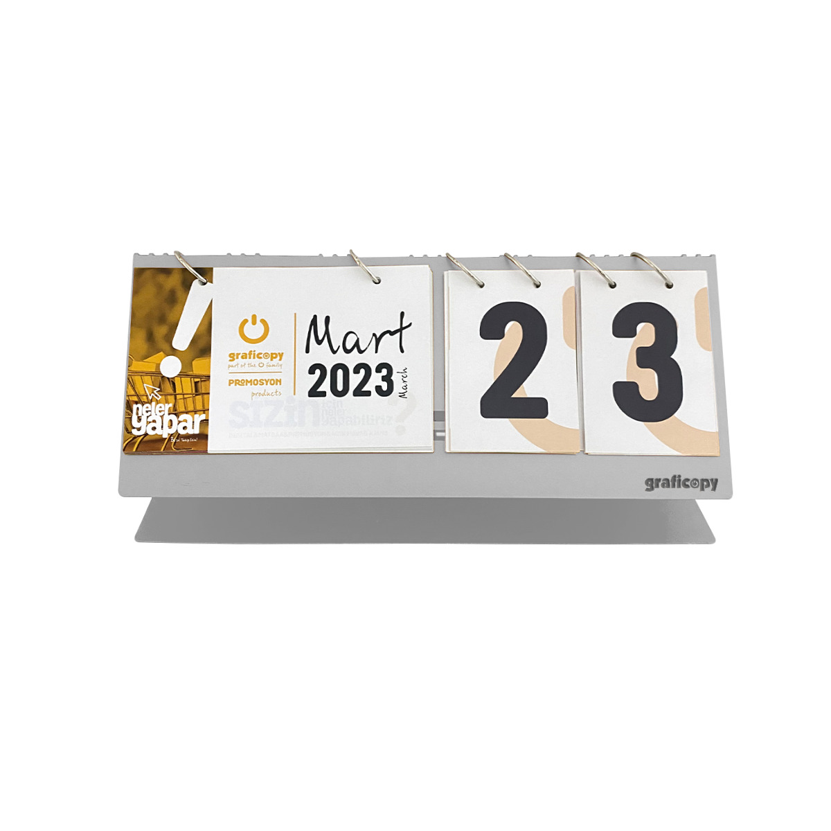 zel Kesim Metal Takvim MT- 5042