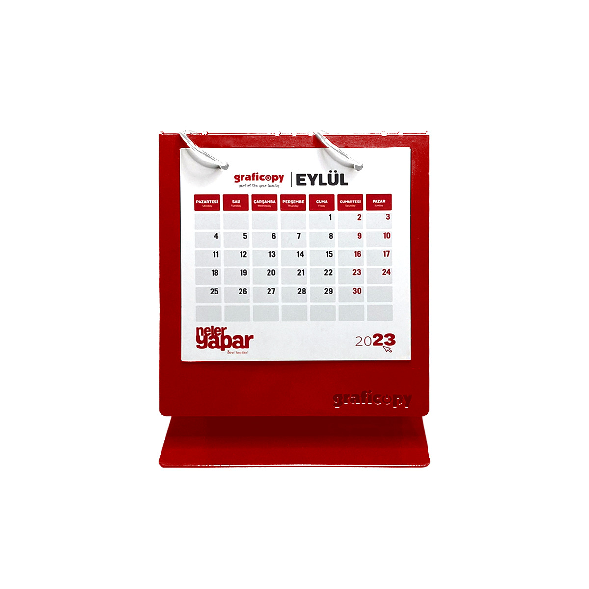 zel Kesim Metal Takvim MT- 5045