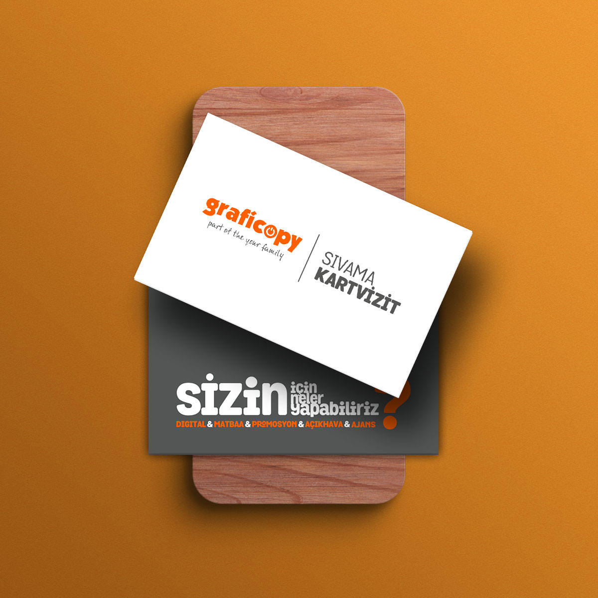 Graficopy svama Kartvizit