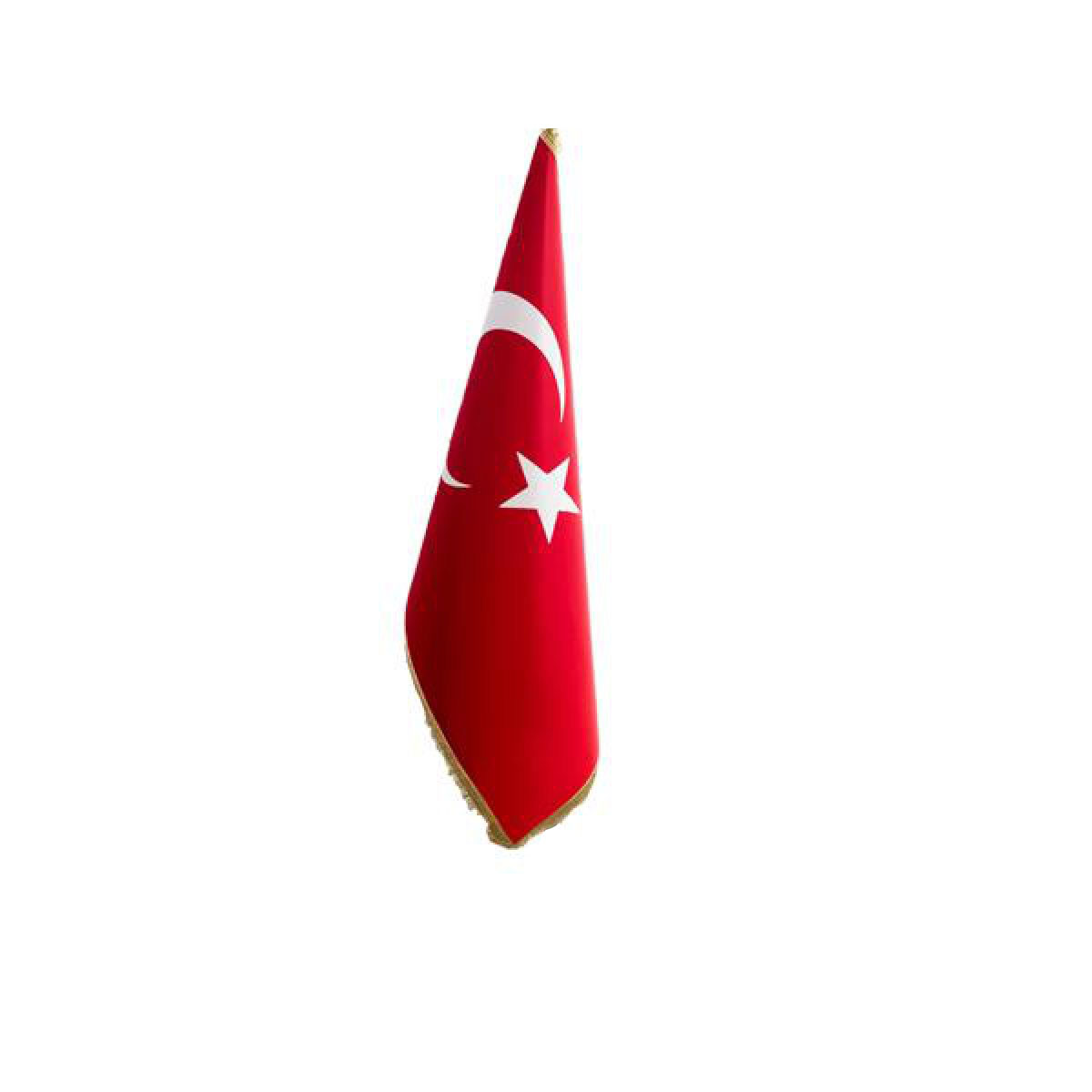 Saten Telal Trk Makam Bayra (Direksiz) 100x150cm