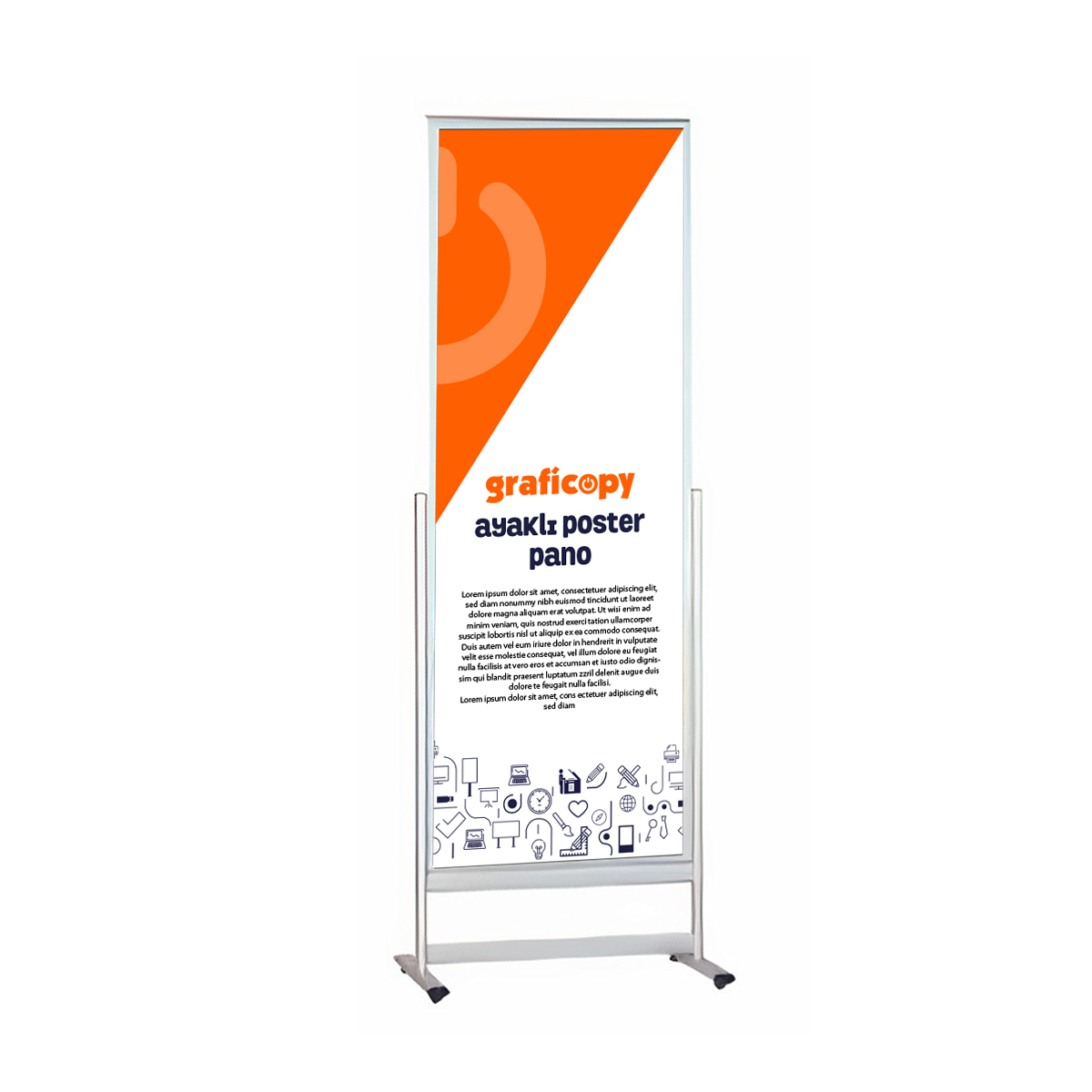 ereveli Ayakl Poster Pano